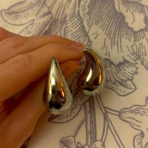 Rain Drop Chunky Earrings